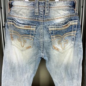 Rock Revival like new 31x32 rare test style to match timberlands